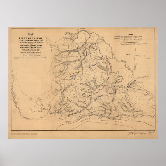 Feld Shiloh Poster (Vorne)