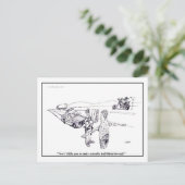 Feld-Sobriety-Test Postcard Postkarte (Stehend Vorderseite)