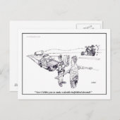 Feld-Sobriety-Test Postcard Postkarte (Vorne/Hinten)