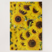 Feld Sonnenblumen Design Jigsaw Puzzle (Vertikal)