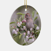 Feld-Spatz Keramik Ornament (Rechts)