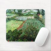 Feld Vincent van Goghs | mit Mohnblumen, 1889 Mousepad (Mit Mouse)