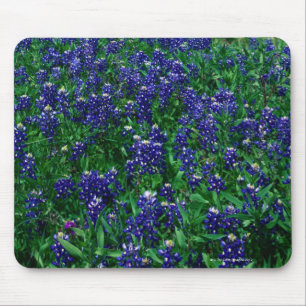 Feld von TexasBluebonnets Mousepad