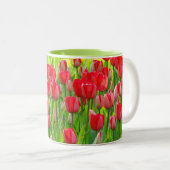 Feld von Tulpen Tasse (VorderseiteRechts)