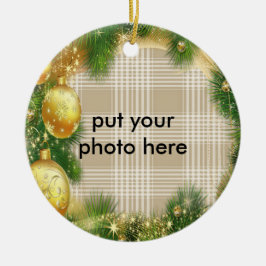 Feld-Weihnachten Verzierung Keramikornament