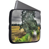 Feld, Wiese, Weide, Paddock Laptopschutzhülle (Vorne Rechts)