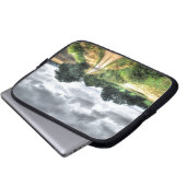 Feld, Wiese, Weide, Paddock Laptopschutzhülle (Vorne Knopf)