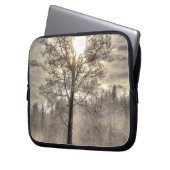 Feld, Wiese, Weide, Paddock Laptopschutzhülle (Vorderseite Links)
