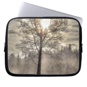 Feld, Wiese, Weide, Paddock Laptopschutzhülle