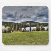 Feld, Wiese, Weide, Paddock Mousepad (Vorne)