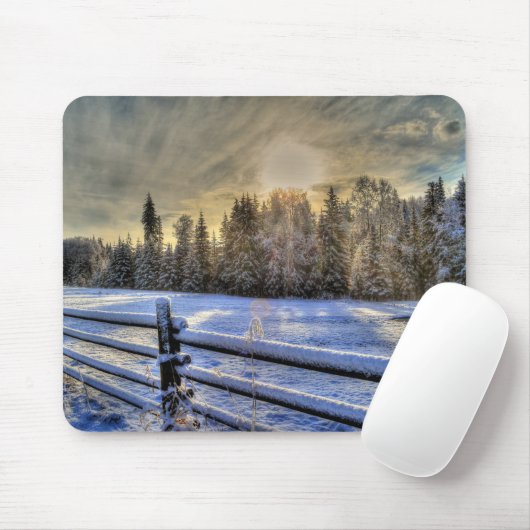 Feld, Wiese, Weide, Paddock Mousepad (Mit Mouse)