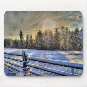 Feld, Wiese, Weide, Paddock Mousepad