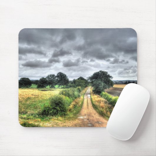 Feld, Wiese, Weide, Paddock Mousepad (Mit Mouse)
