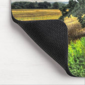 Feld, Wiese, Weide, Paddock Mousepad (Ecke)