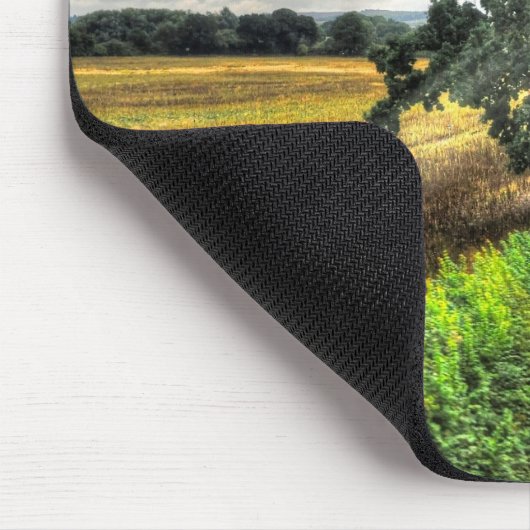 Feld, Wiese, Weide, Paddock Mousepad (Ecke)