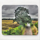 Feld, Wiese, Weide, Paddock Mousepad (Vorne)