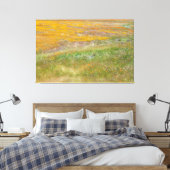 Feld Wildblume Leinwanddruck (Insitu (Schlafzimmer))