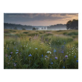 Feld "Wildblumen" Fotodruck (Vorne)