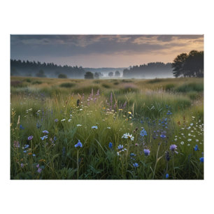Feld "Wildblumen" Fotodruck