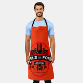 Feld zu Gabel Schürze (Getragen)