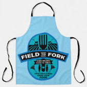 Feld zu Gabel Schürze (Vorderseite)