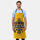 Feld zu Gabel Schürze (Getragen)