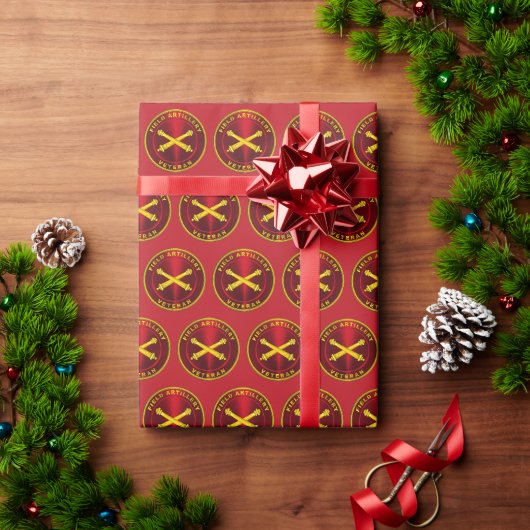 Feldartillerie geschenkpapier (Feiertagsgeschenk)