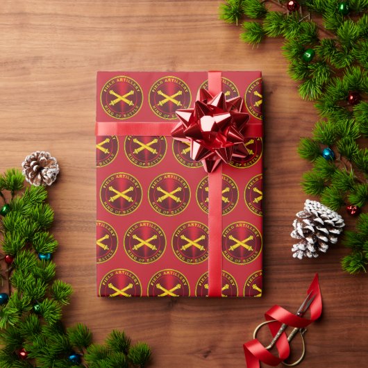 Feldartillerie geschenkpapier (Feiertagsgeschenk)