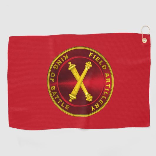 Feldartillerie Golfhandtuch (Horizontal)