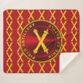 Feldartillerie King of Battle Sherpadecke (Vorderseite (Horizontal))