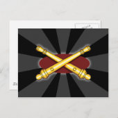 Feldartillerie Postkarte (Vorne/Hinten)