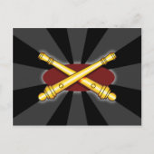 Feldartillerie Postkarte (Vorderseite)