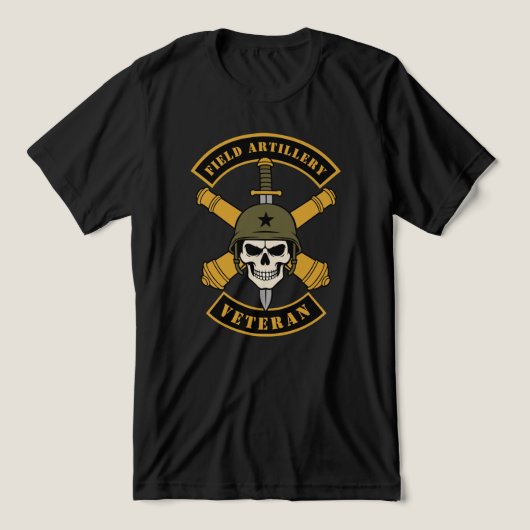 Feldartillerie Veteran Tri-Blend Shirt (Design Vorderseite)
