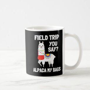 Feldausflug , Alpaca-Lehrer am Feldtag Kaffeetasse