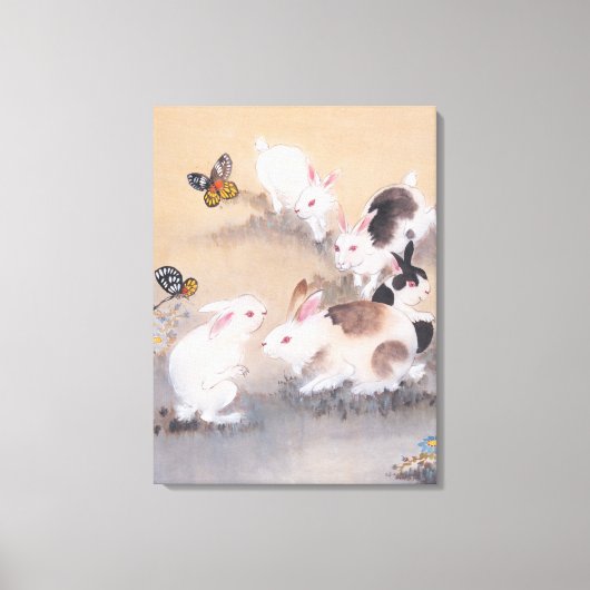 Feldausflug Leinwanddruck (Vorderseite)