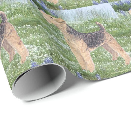 FeldBlume Geschenkpapier (Rolleneckpunkt)