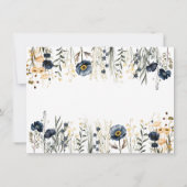 FeldBlume | Oh Baby Shooter Einladung (Rückseite)