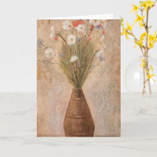 FeldBlume | Tadeusz Makowski Karte (Gelbe Blume)