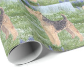 Feldblumen Geschenkpapier (Rolleneckpunkt)