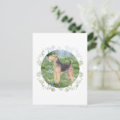 Feldblumen Postkarte (Stehend Vorderseite)