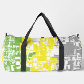Feldebene für geometrische Funky Abstrakt Lithroma Duffle Bag (Vorderseite)