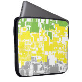 Feldebene für geometrische Funky Abstrakt Lithroma Laptopschutzhülle (Vorne Rechts)