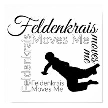 Feldenkrais Moves Me Poster | Schwarz/Weiß