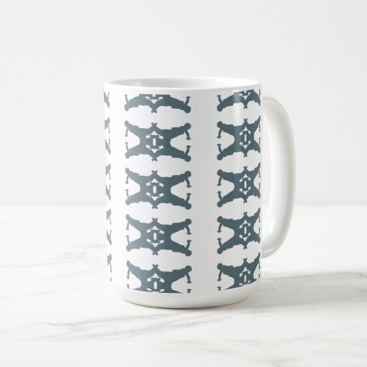 Feldenkrais  Rolling Tasse - Gray Modern (VorderseiteRechts)