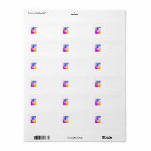 Felder Adressaufkleber (Vorne)