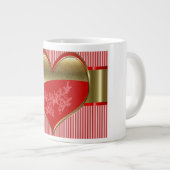 Felder der Hearts Jumbo Specialty Tasse (Vorderseite Rechts)