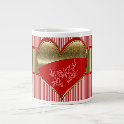 Felder der Hearts Jumbo Specialty Tasse (Vorderseite)