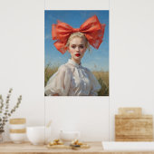 Felder der Launenhaftigkeit Poster (Küche)