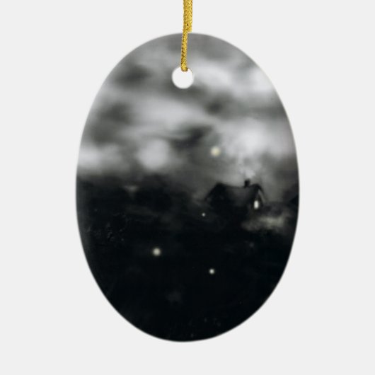 Felder der Leuchtkäfer Keramikornament (Vorne)