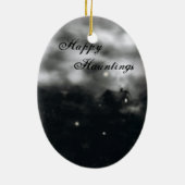 Felder der Leuchtkäfer Keramikornament (Hinten)